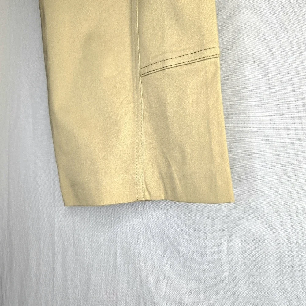 Zara Pants, Khaki, Leg pocket, Size Small/tall.
